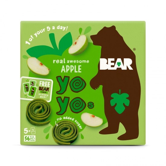 Bear Multi-Pack Yo-Yo's - Apple 6x(5x20g)