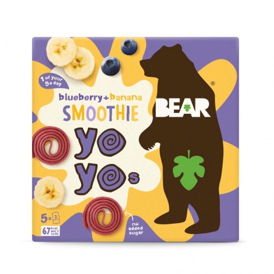 Bear Yoyo Smoothies - Blueberry & Banana 6x(5x20g)