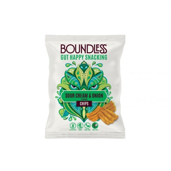 Boundless Chips - Sour Cream & Onion (24x23g)