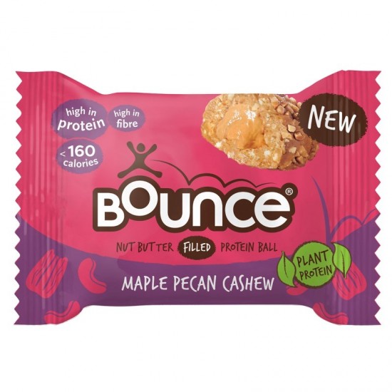 Bounce Plant Protein Ball - Maple Pecan Cashew (12x35g)