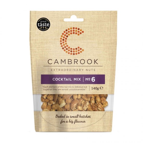 Cambrook Sharing Cocktail Mix - No: 6 (10x140g)