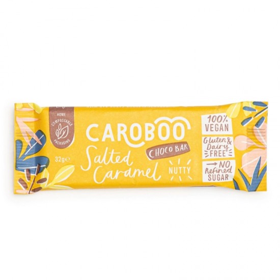 Caroboo Bar - Salted Caramel Nutty Chocolate (20x32g)