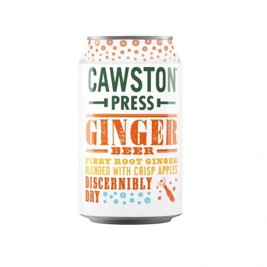 Cawston Press Sparkling Fruit Drink - Ginger Beer (24x330ml)