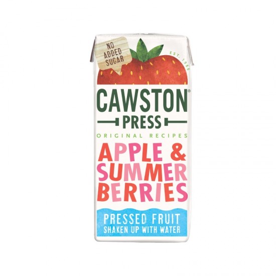 Cawston Press Kids Fruit Water - Summer Berries (18x200ml)