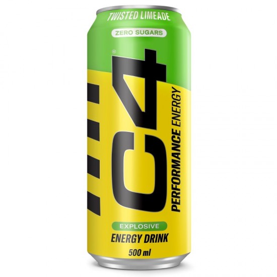 C4 Performance Energy - Twisted Limeade (12X500ml)