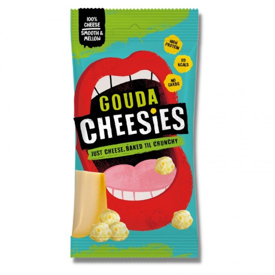 Cheesies Crunchy Popped Cheese - Gouda (12x20g)