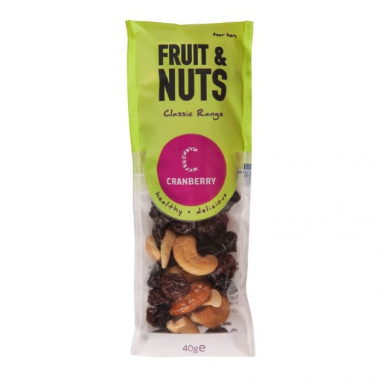 Cranberry Impulse - Fruit & Nuts Trail Mix (24x40g)