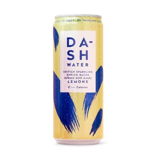 Dash Infused Sparkling Water - Lemon (12x330ml)