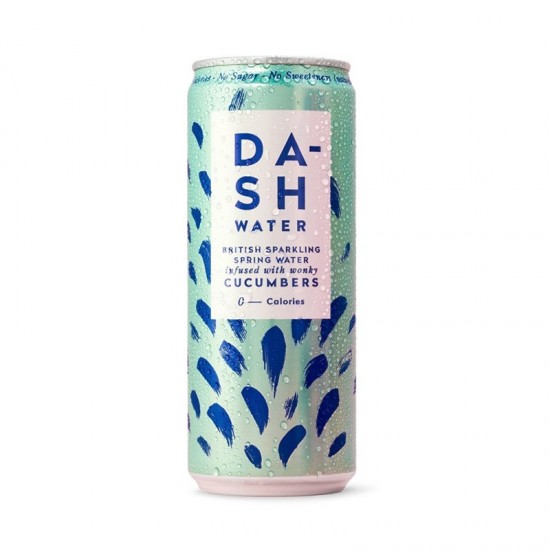 Dash Infused Sparkling Water - Cucumber (12x330ml)