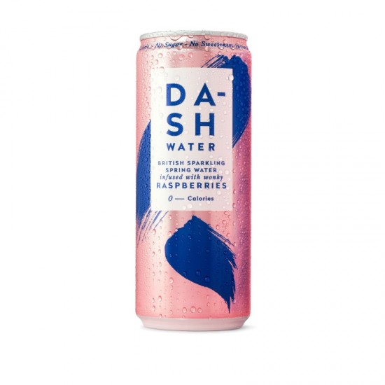 Dash Infused Sparkling Water - Raspberry (12x330ml)