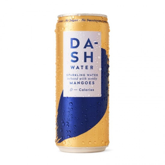 Dash Infused Sparkling Water - Mango (12x330ml)