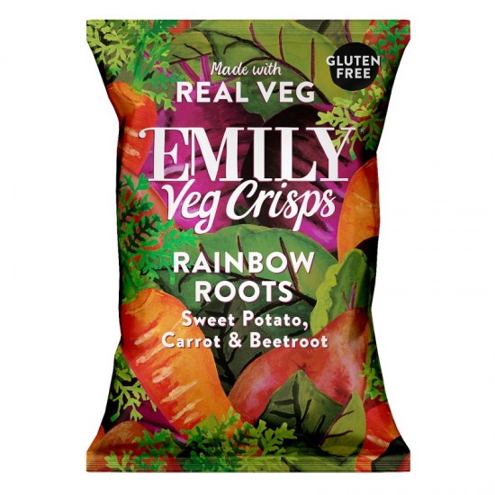 Emily Crisps Vegetable Crisps - Rainbow Roots (12x30g)