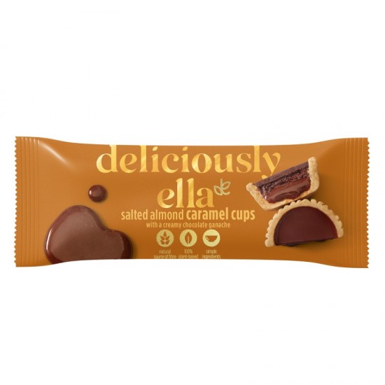 Deliciously Ella Salted Caramel Cups - Salted Almond (12x36g)