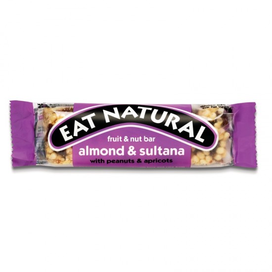 Eat Natural Fruit & Nut Bar - Almond, Sultana & Apricot (12x50g)