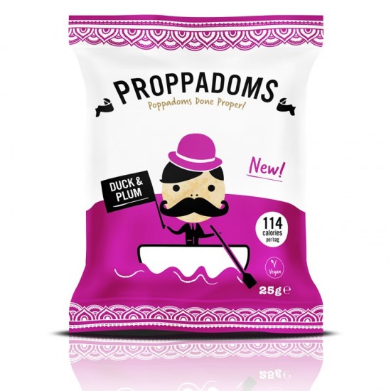 Family Secret Proppadoms - Duck & Plum (12x25g)