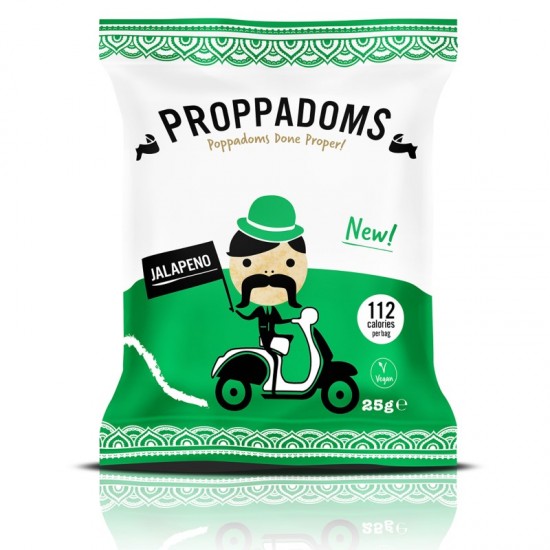 Family Secret Proppadoms - Jalapeno (12x25g)