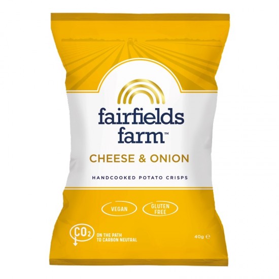 Fairfields Crisps - Cheese & Onion (36x40g)