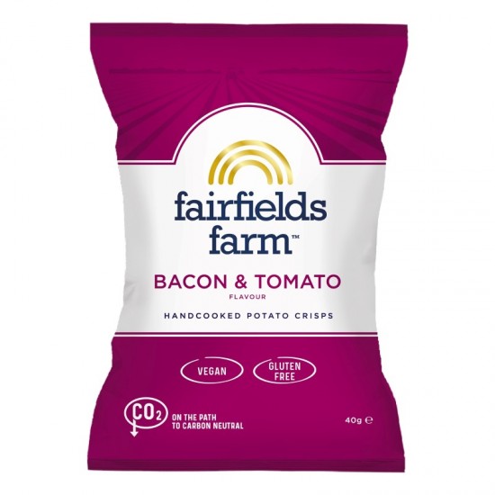 Fairfields Crisps - Bacon & Tomato (36x40g)