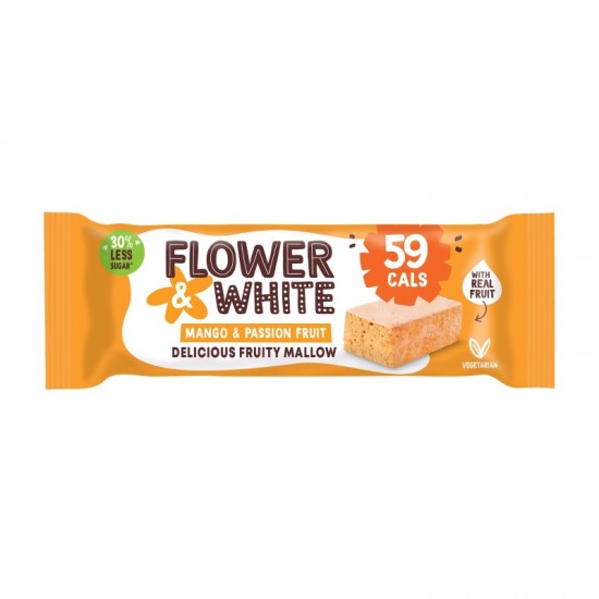 Flower & White Mallow Bar - Mango and Passion Fruit (15x35g)