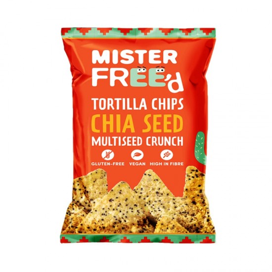 Mister Free'd Sharing Tortilla Chips - Chia Seed (12x135g)