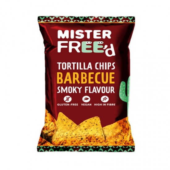 Mister Free'd Sharing Tortilla Chips - BBQ (12x135g)