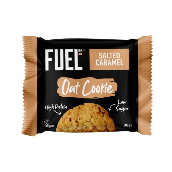 FUEL10K Cookie - Salted Caramel Oat (12x50g)