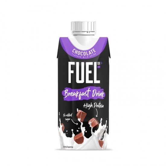 FUEL10K Milk Drink - Chocolate Breakfast (8x330ml)