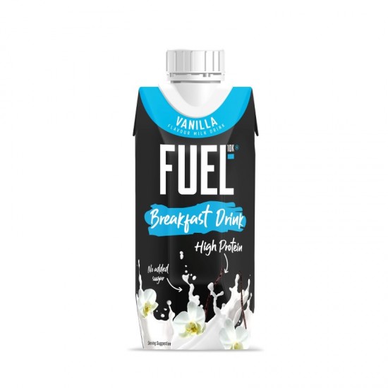 FUEL10K Milk Drink - Vanilla Breakfast (8x330ml)