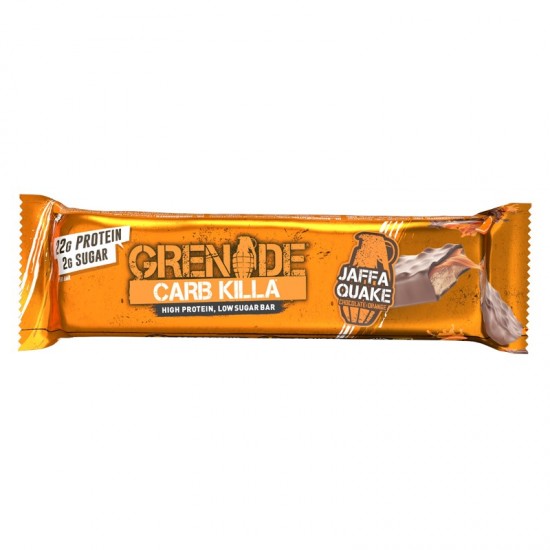 Grenade Protein Bar - Jaffa Quake (12x60g)