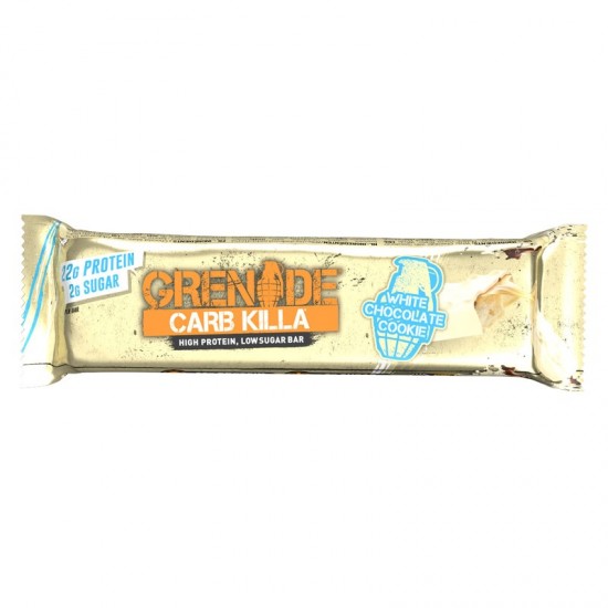 Grenade Protein Bar - White Chocolate Cookie (12x60g)