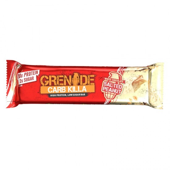 Grenade Protein Bar - White Chocolate Salted Peanut (12x60g)