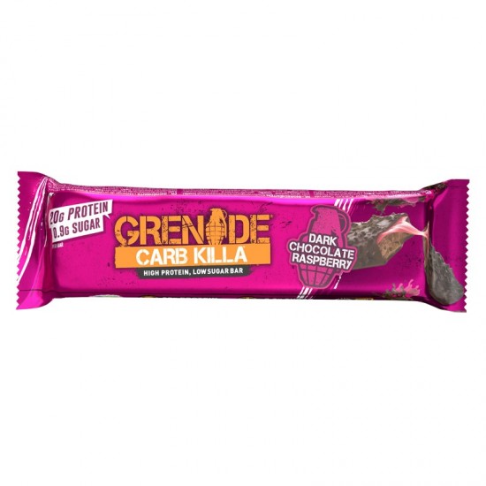 Grenade Protein Bar - Dark Chocolate & Raspberry (12x60g)