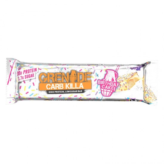 Grenade Protein Bar - Birthday Cake (12x60g)