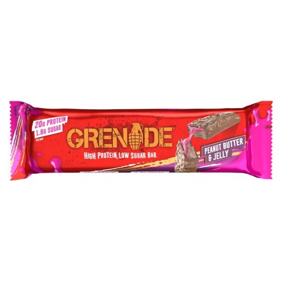 Grenade Protein Bar - Peanut Butter Jelly (12x60g)