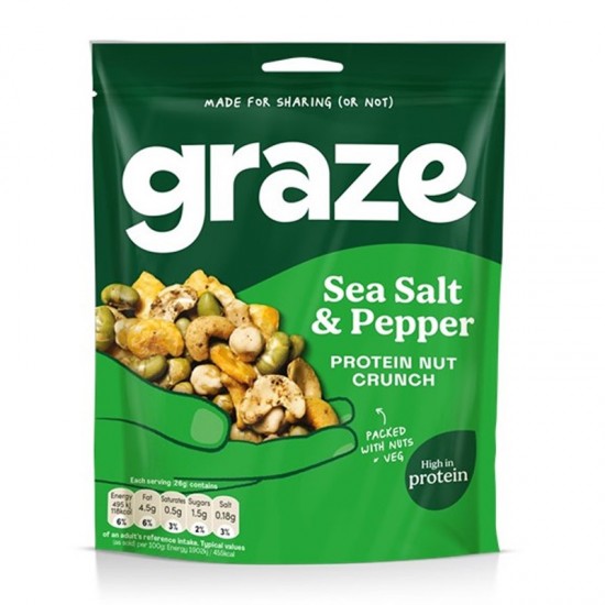 Graze Sharing - Veggie Salt & Pepper Protein Power (6x100g)