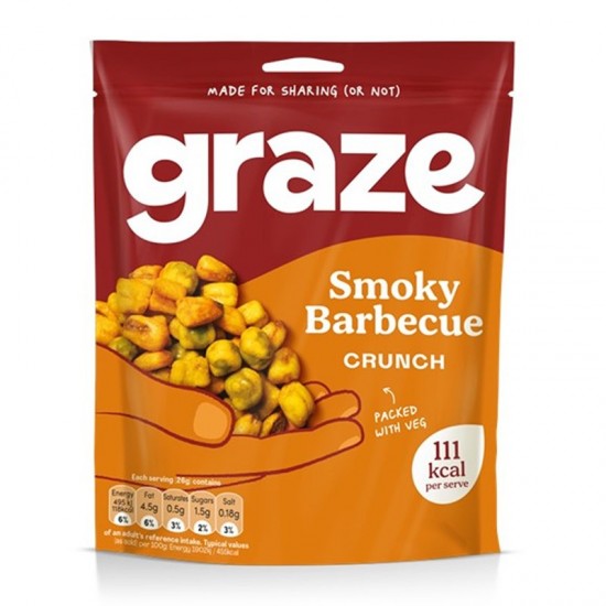 Graze Sharing - Smoky Barbeque Crunch (6x100g)