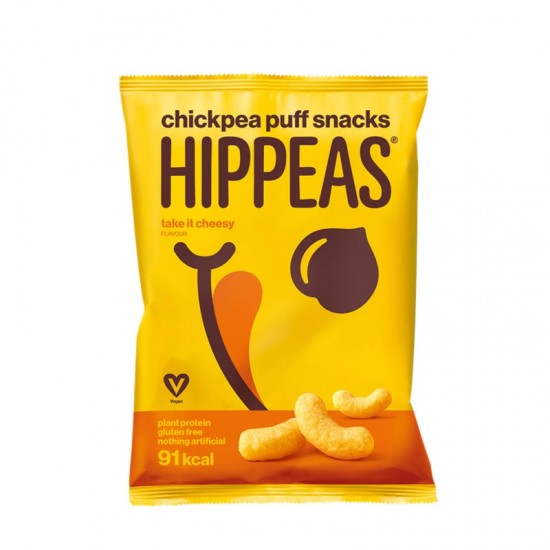 Hippeas Chickpea Puffs - Take it Cheesy (24x22g)