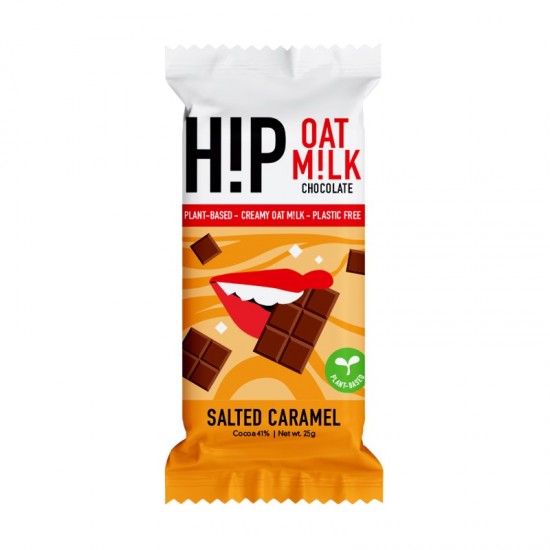 HiP Chocolate Mini Bar - Salted Caramel (24x25g)