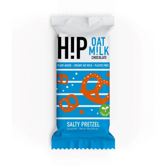 HiP Chocolate Mini Bar - Salted Pretzel (24x25g)