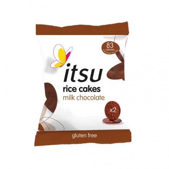 Itsu Rice Cakes - Milk Chocolate (12x34g)