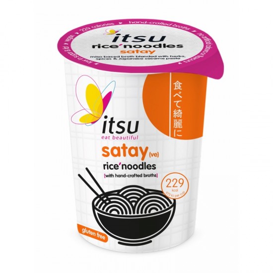 Itsu Noodle Cup - Satay (6x64g)