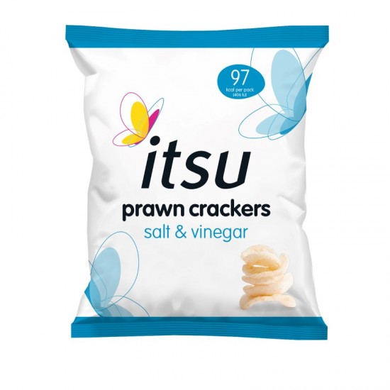 Itsu Prawn Crackers - Salt & Vinegar (24x18g)