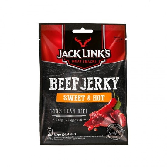 Jack Links Beef Jerky - Sweet & Hot (12x25g)