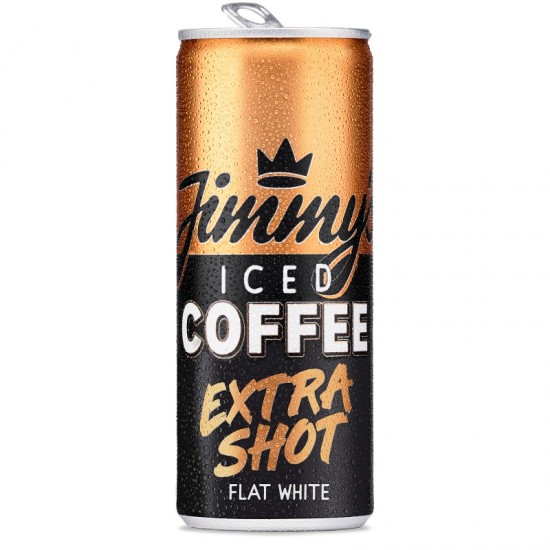 Jimmy's Iced Coffee - Flat White - Extra Shot (12x250ml)