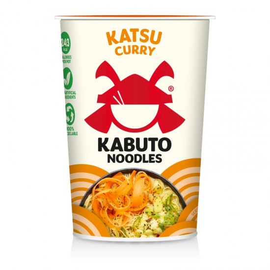 Kabuto Noodle Pot - Katsu Curry (6x65g)