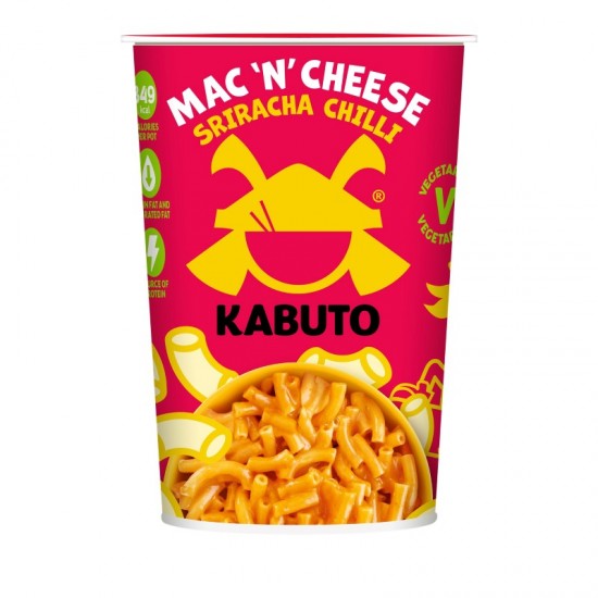 Kabuto Mac n Cheese - Sriracha Chilli (6x85g)