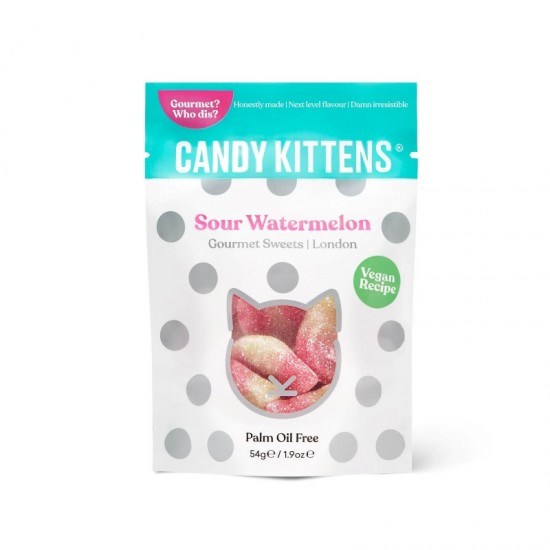 Candy Kittens Pop Bag - Sour Watermelon (12x54g)