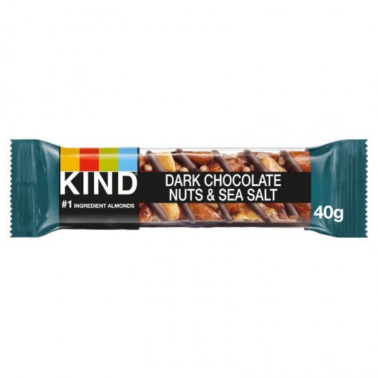 KIND Bar - Dark Chocolate, Nuts & Sea Salt (12x40g)