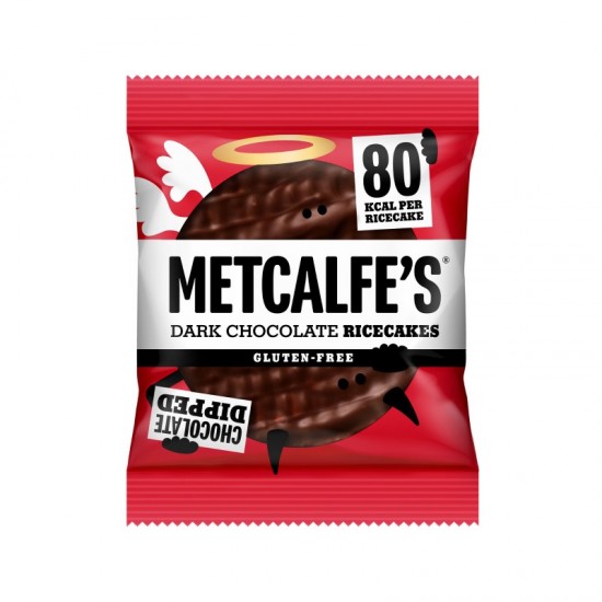 Metcalfe's Ricecakes - Dark Chocolate (12x34g)