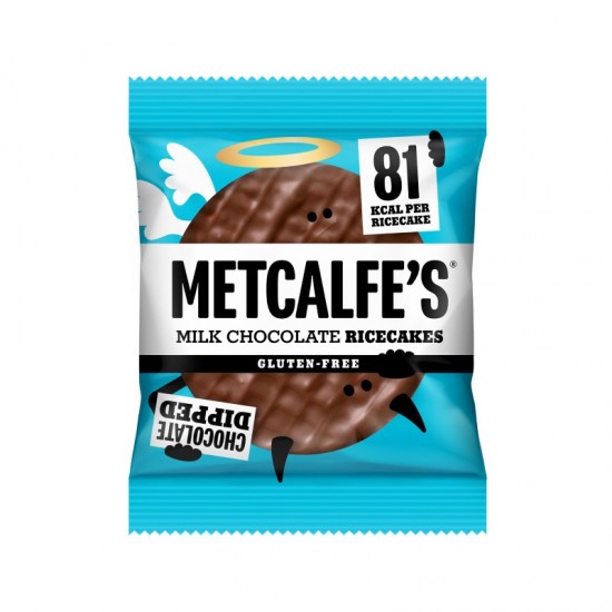 Metcalfe's Ricecakes - Milk Chocolate (12x34g)